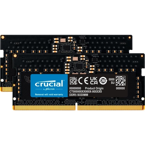 Crucial CT2K8G56C46S5 Memoria RAM negro