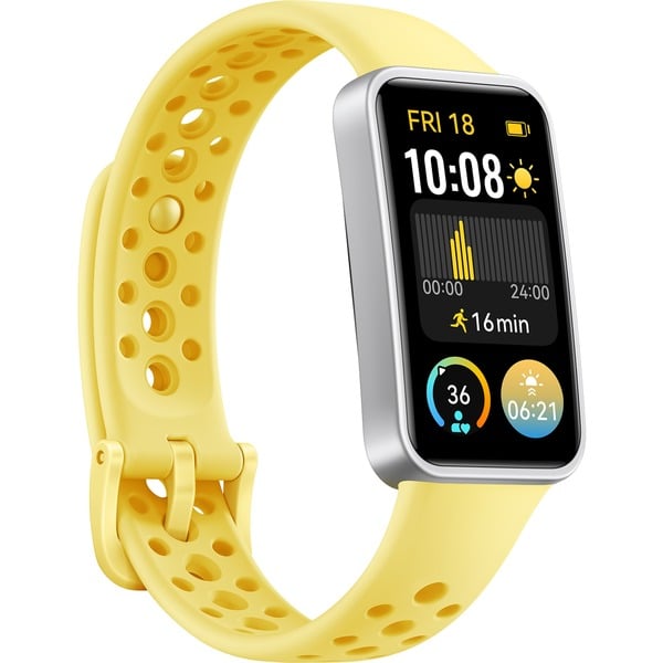 Huawei Band 9 Fitnesstracker plateado/Amarillo