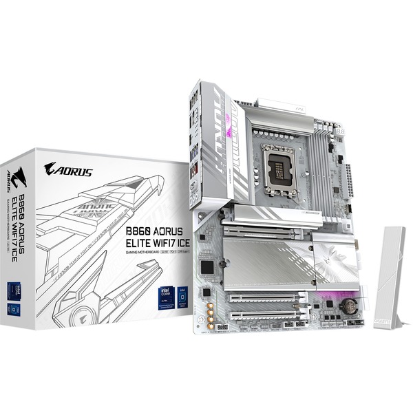 GIGABYTE B860 A ELITE WF7 ICE Placa base blanco