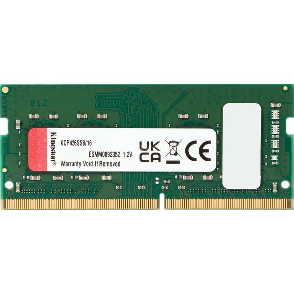 Kingston KCP426SS8/16 Memoria RAM verde