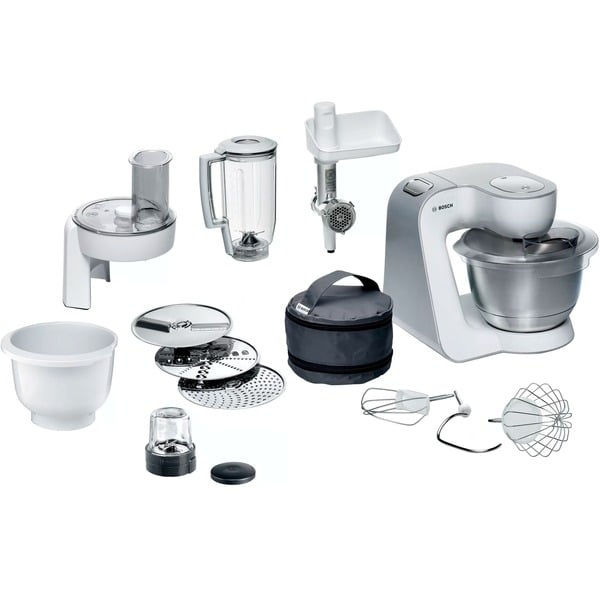 Bosch Home MUM58257 Robot de cocina blanco/Plateado