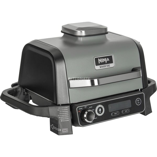 Nutri Ninja Woodfire OG701EU Parrilla negro/Gris