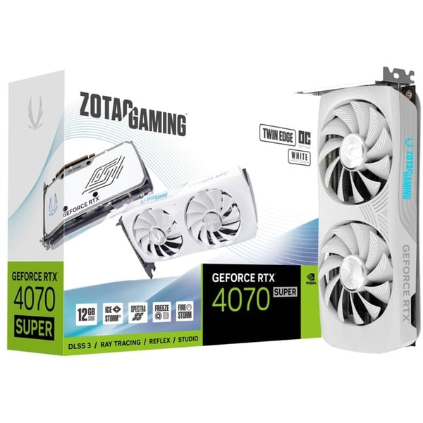 ZOTAC ZT-D40720Q-10M Tarjeta gráfica blanco