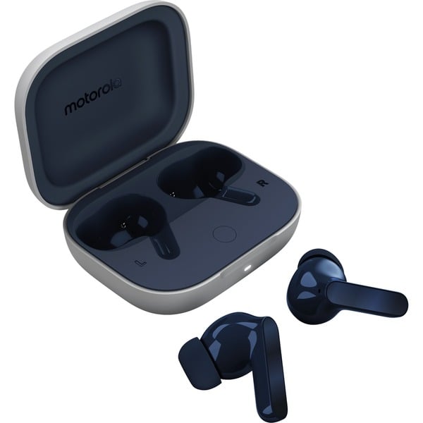 Motorola moto buds Auriculares con micrófono azul oscuro