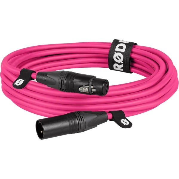 Rode Microphones  XLR6M-P Cable rosa neón