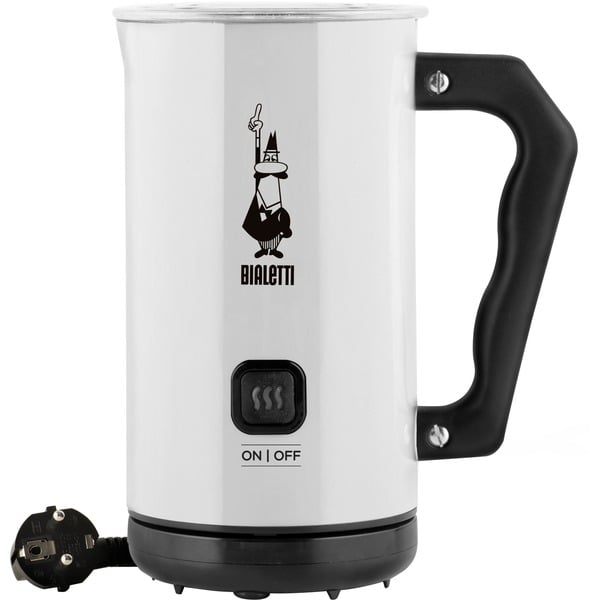 Bialetti 4432 Espumador de leche blanco/Negro