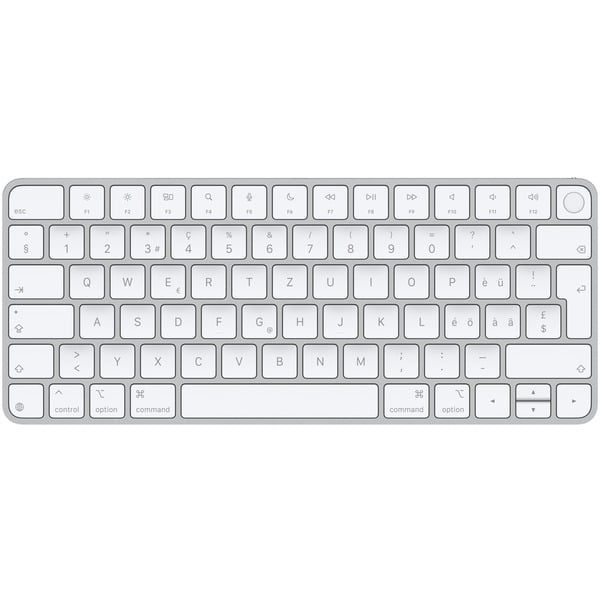 Apple MXCK3SM/A Teclado plateado/blanco