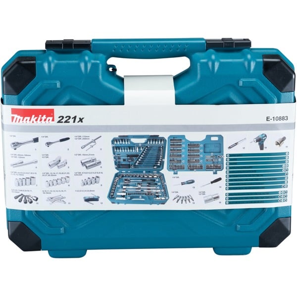 Makita E-10883 Kit de herramientas azul