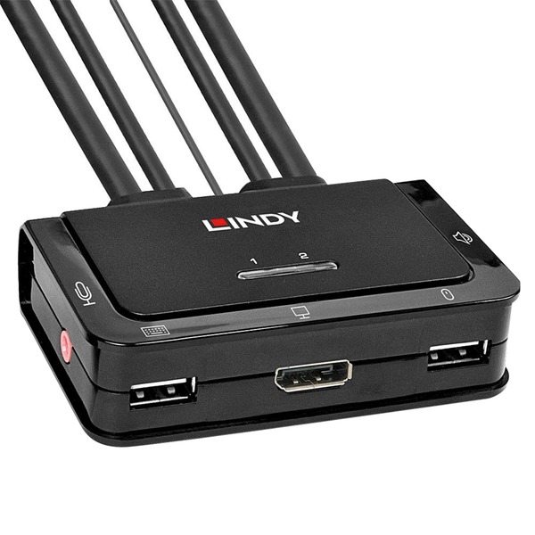 Lindy 42344 Switch KVM negro