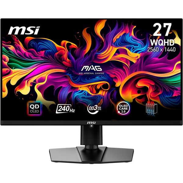 MSI MAG 271QPX QD-OLED E2 Monitor de gaming negro