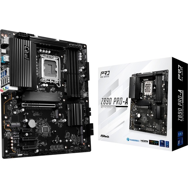 ASRock 90-MXBP60-A0UAYZ Placa base negro