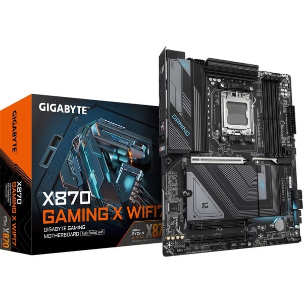 GIGABYTE X870 GAMING X WIFI7 Placa base negro/Gris