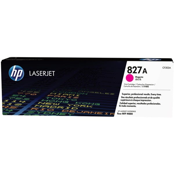 HP Cartucho de tóner original LaserJet 827A magenta 32000 páginas Magenta 1 pieza(s)