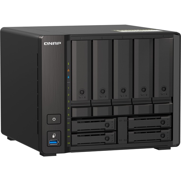 QNAP TS-H973AX NAS Torre Ethernet Negro V1500B negro NAS Torre AMD Ryzen V1500B Negro