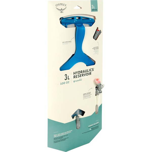 Osprey Hydraulics 3L Reservoir Botella de agua blanco/Azul