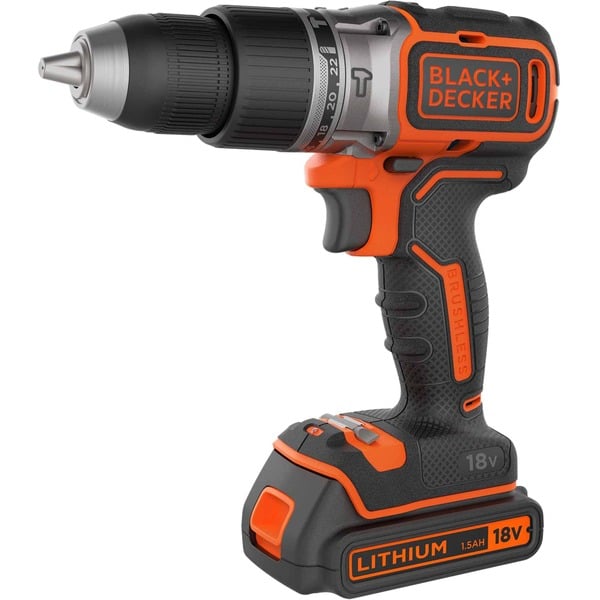 BLACK+DECKER BL188KB Martillo atornillador negro/Naranja