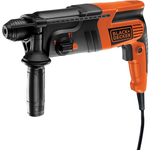 Black Decker Kd855ka Rotary Hammers 550 W Sds Plus Martillo Perforador Negro Naranja Sds Plus