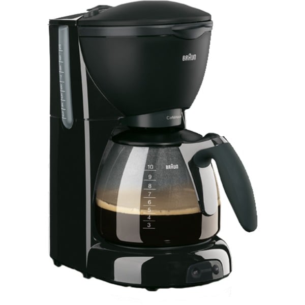 Braun KF560 cafetera eléctrica Cafetera de filtro negro Cafetera de filtro De café molido 1100 W Negro