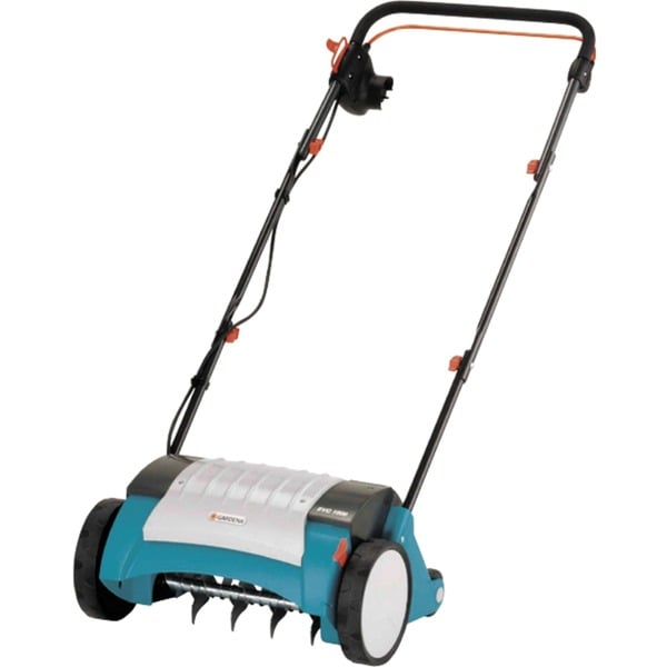 GARDENA EVC 1000 1000W Negro Azul Gris Naranja escarificador de césped turquesa 1000 W 30 cm Negro Azul Gris Naranja 10,5 kg