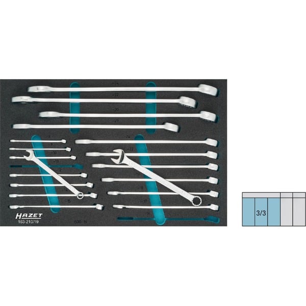 Hazet 163-210/19 Llave de tuercas