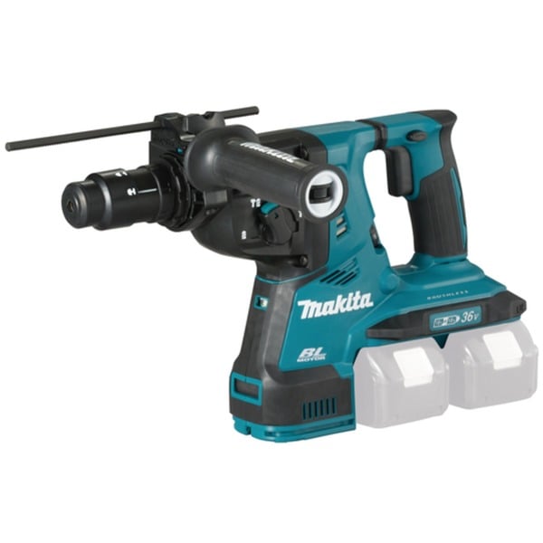 Makita DHR281ZJ rotary hammers SDS Plus Martillo perforador azul/Negro SDS Plus Negro Azul Motor sin escobillas 2,9 J Batería 18 V