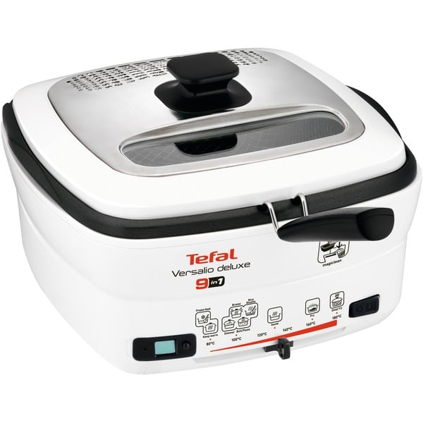 Tefal FR4950 freidora Sencillo 2 L 1600 W Blanco blanco/Negro 2 L 1,3 kg 80 °C 180 °C Sencillo Blanco