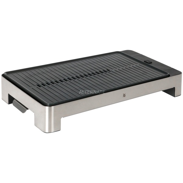 WMF 0415330011 Parrilla Rectangular Eléctrico Negro Acero inoxidable 2000 W negro/Acero fino 2000 W Parrilla Eléctrico 270 x 410 mm Rectangular Negro Acero inoxidable