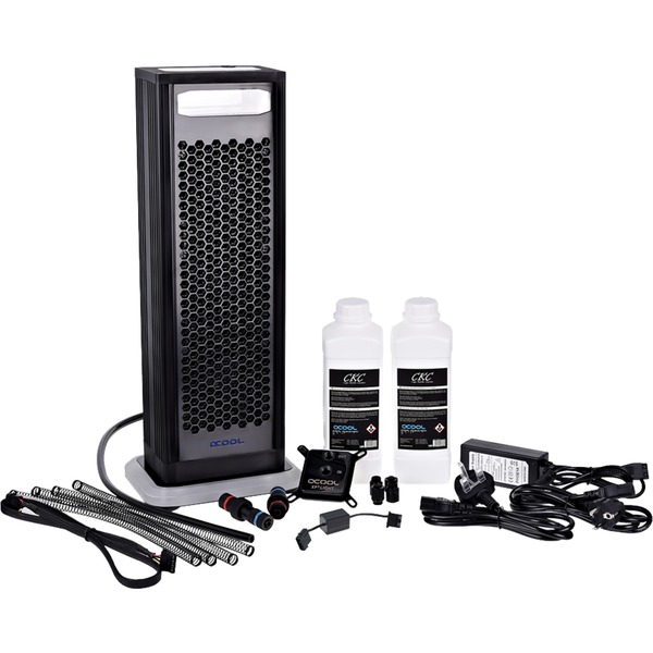 AlphaCool 11026 sistema de refrigeración para ordenador Procesador Sistema de refrigeración líquida todo en uno Negro 1 pieza(s) Refrigeración por agua negro Sistema de refrigeración líquida todo en uno Negro