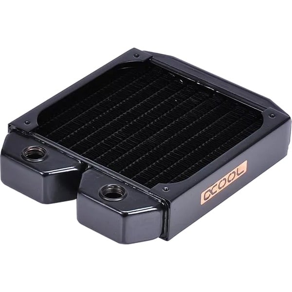 AlphaCool NexXxoS ST30 Radiador negro Radiador Latón Cobre Acero Negro 12 cm 124 mm 157 mm