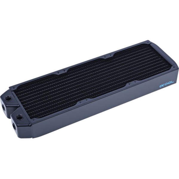 AlphaCool NexXxoS XT45 Radiador negro Radiador Cobre Acero Negro 124 mm 400 mm 46 mm