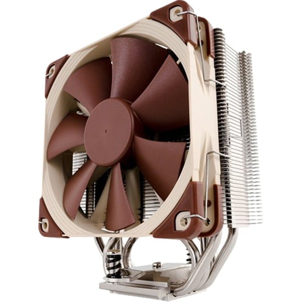 Noctua NH-U12S sistema de refrigeración para ordenador Procesador Enfriador 12 cm Marrón Acero inoxidable Disipador de CPU Enfriador 12 cm 1500 RPM 22,4 dB 93,4 m³/h Marrón Acero inoxidable Minorista