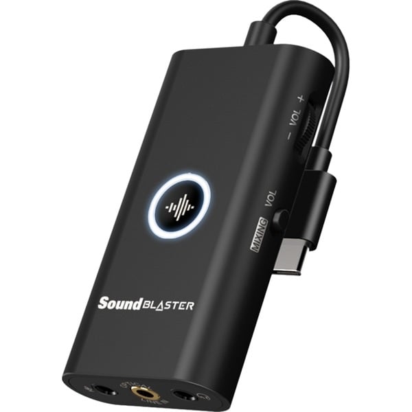 Creative SOUND BLASTER G3 7.1 canales USB Tarjeta de sonido negro 7.1 canales USB