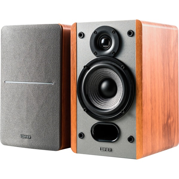 Edifier P12 altavoz Gris Madera Alámbrico 20 W marrón Alámbrico 20 W 55 - 20000 Hz 6 Ω Gris Madera