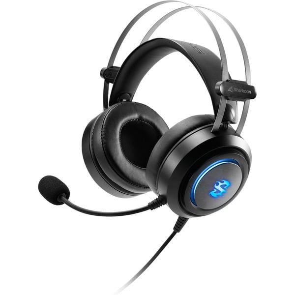 Sharkoon Skiller SGH30 Auriculares Diadema Negro Auriculares para gaming negro Auriculares Diadema Juego Negro Binaural Giratorio