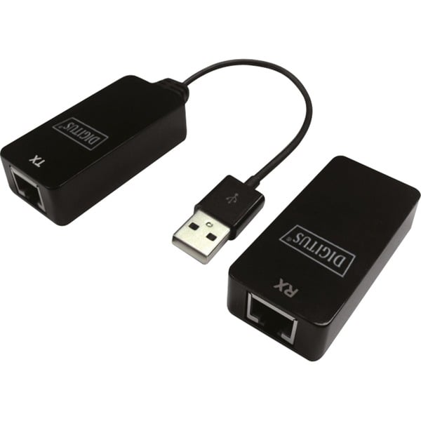 Digitus Cable alargador USB USB 2.0 Hub USB negro USB 2.0 200 mm 105 mm 220 mm 37 mm 5 - 45 °C 0 - 45 °C