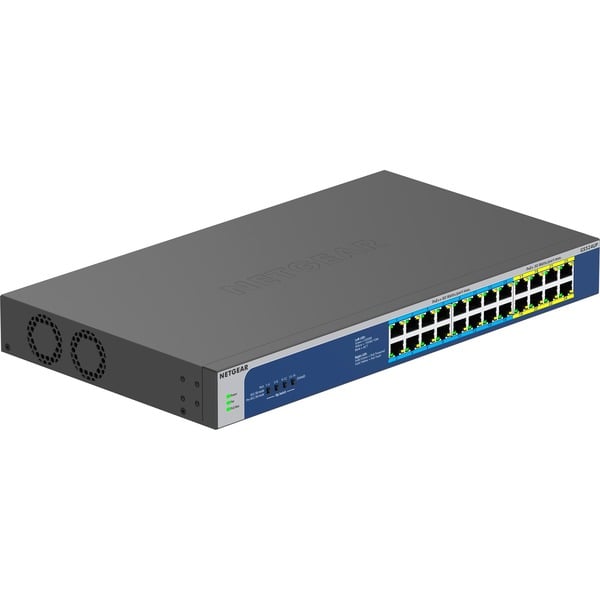 Netgear GS524UP No administrado Gigabit Ethernet (10/100/1000) Energía sobre Ethernet (PoE) Gris Interruptor/Conmutador No administrado Gigabit Ethernet (10/100/1000) Bidireccional completo (Full duplex) Energía sobre Ethernet (PoE) Montaje en rack