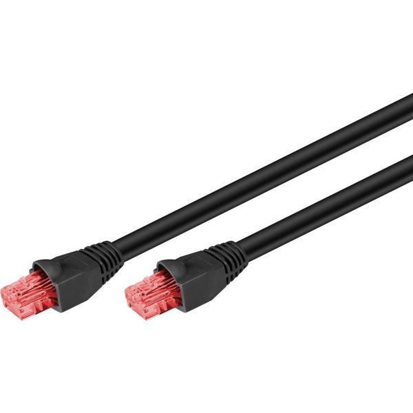 goobay 55437 cable de red Negro 50 m Cat6 U/UTP (UTP) negro 50 m Cat6 U/UTP (UTP) RJ-45 RJ-45