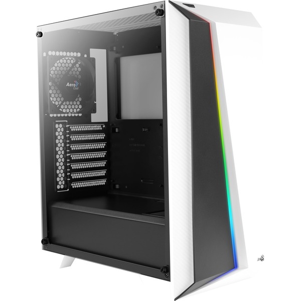 Aerocool CYLONPROWG Midi Tower Blanco Cajas de torre blanco/Negro Midi Tower PC Blanco ATX micro ATX Mini-ITX Acrilonitrilo butadieno estireno (ABS) SPCC Multi