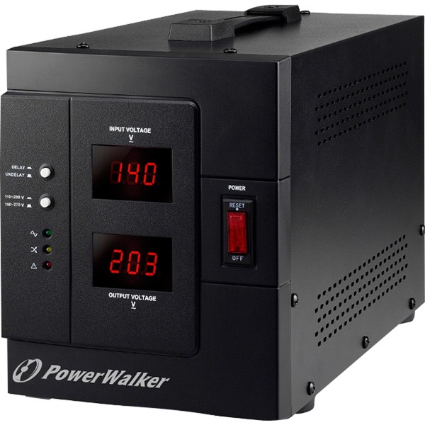 Bluewalker Avr 3000 Siv Regulador De Voltaje 230 V Negro Negro 50 60 Hz 3000 Va