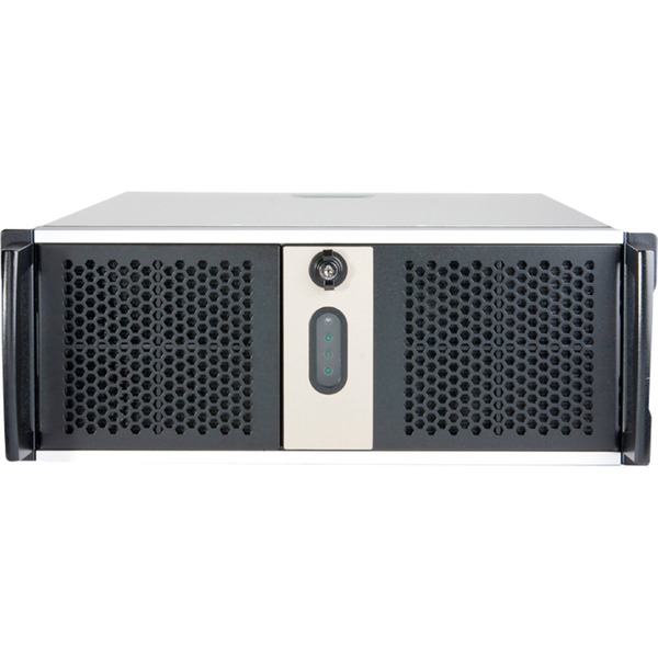 Chenbro 4U Open-Bay Rackmount Estante Gris Caja de rack negro Estante Servidor Gris EEB ABS sintéticos SGCC 4U