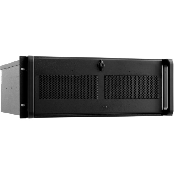 Chieftec UNC-410S-B-U3 Estante Negro Servidor de vivienda Estante PC Negro ATX micro ATX Acero 14 cm