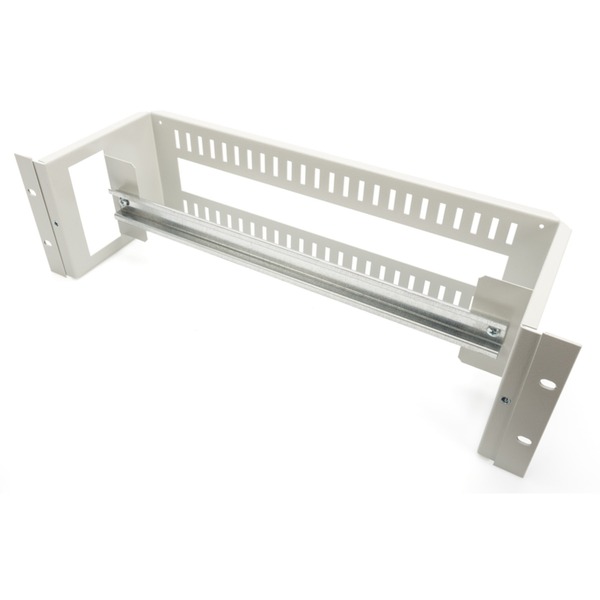 Digitus 483 mm (19“) DIN Rail Holder 3U Guía para cable gris 3U Carril de rack Gris Acero 3U 19" Turquía