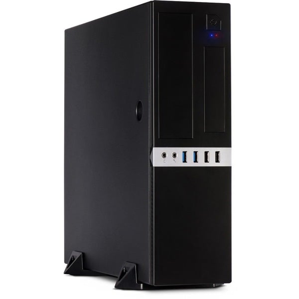 Inter-Tech IT-503 Mini Tower Negro Cajas de torre negro Mini Tower PC Negro Mini-ITX uATX Metal Hogar / Oficina