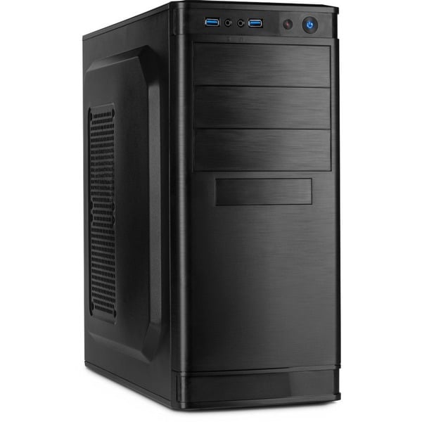 Inter-Tech IT-5905 Midi Tower Negro Cajas de torre negro Midi Tower PC Negro ATX micro ATX Hogar / Oficina 35,5 cm