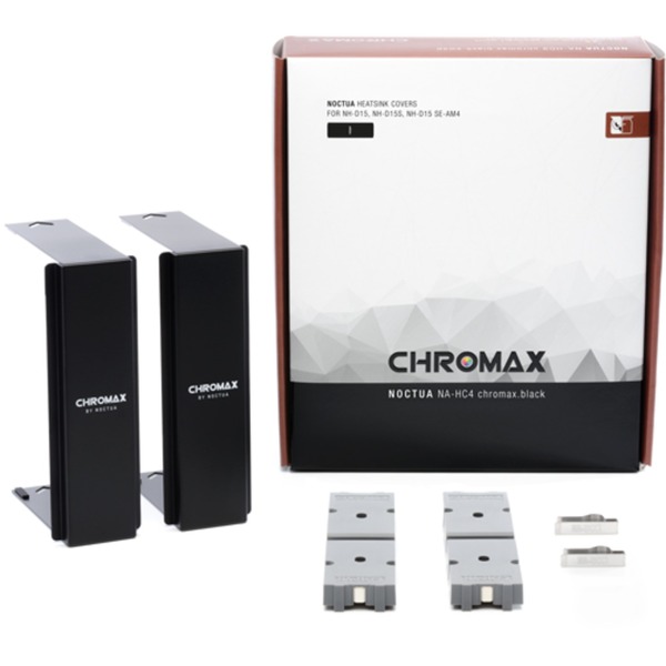 Noctua NA-HC4 chromax black Cubierta negro