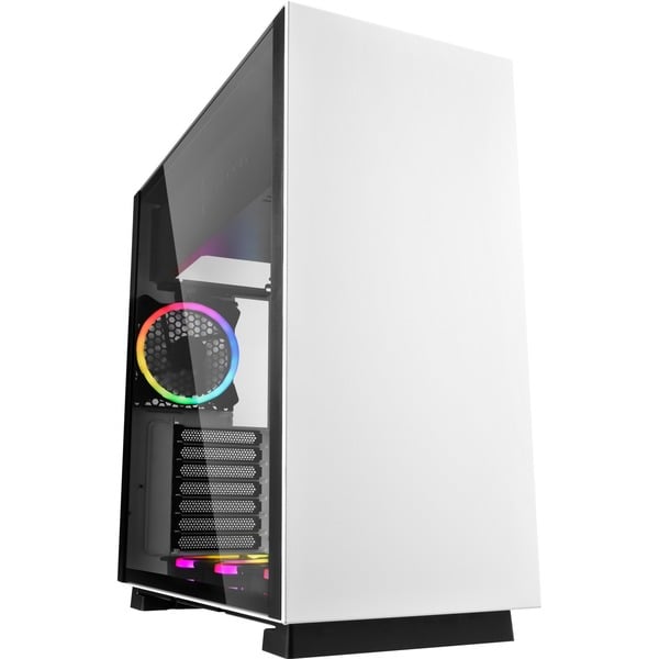 Sharkoon Pure Steel RGB Midi Tower Blanco Cajas de torre blanco Midi Tower PC Blanco ATX CEB EATX EEB micro ATX Mini-ITX Acero Vidrio templado Multi