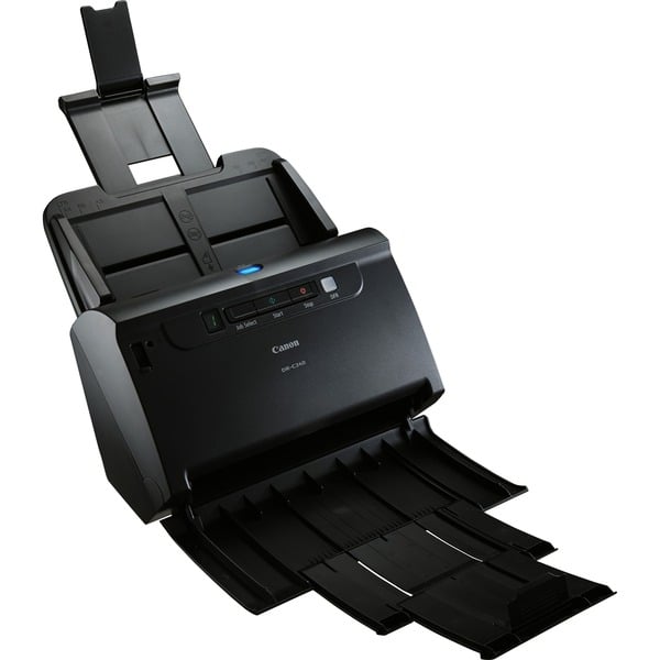 Canon imageFORMULA DR-C240 Escáner alimentado con hojas 600 x 600 DPI A4 Negro negro 216 x 3000 mm 600 x 600 DPI 24 bit 24 bit 45 ppm 30 ppm