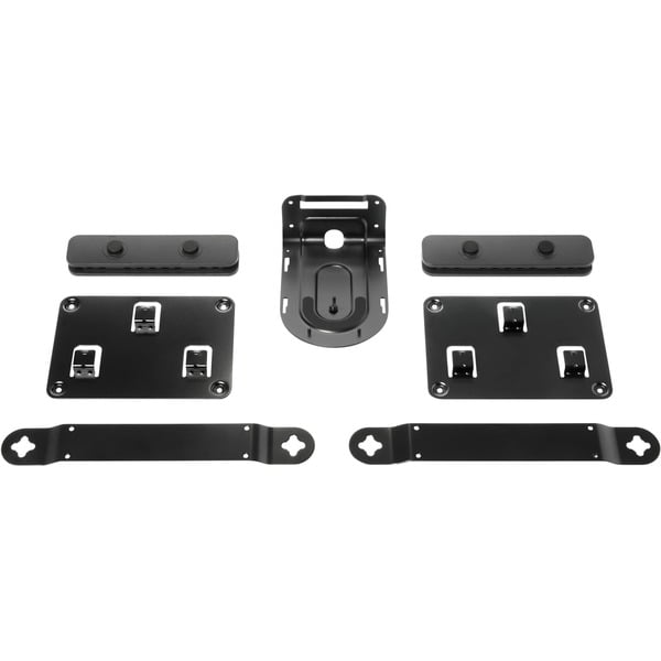 Logitech Rally Mounting Kit Montaje en pared Negro Soporte negro Montaje en pared Negro Pared Logitech Rally Rally Plus 10,9 kg