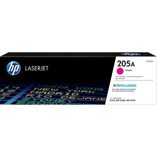 HP Cartucho de tóner Original LaserJet 205A magenta 900 páginas Magenta 1 pieza(s)