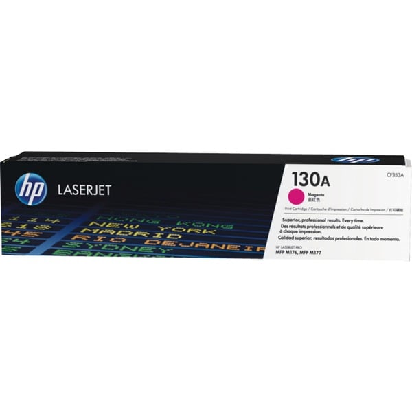 HP Cartucho de tóner original LaserJet 130A magenta 1000 páginas Magenta 1 pieza(s)